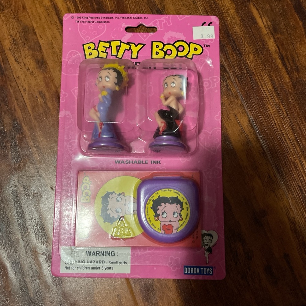 Betty Boop stamp set
